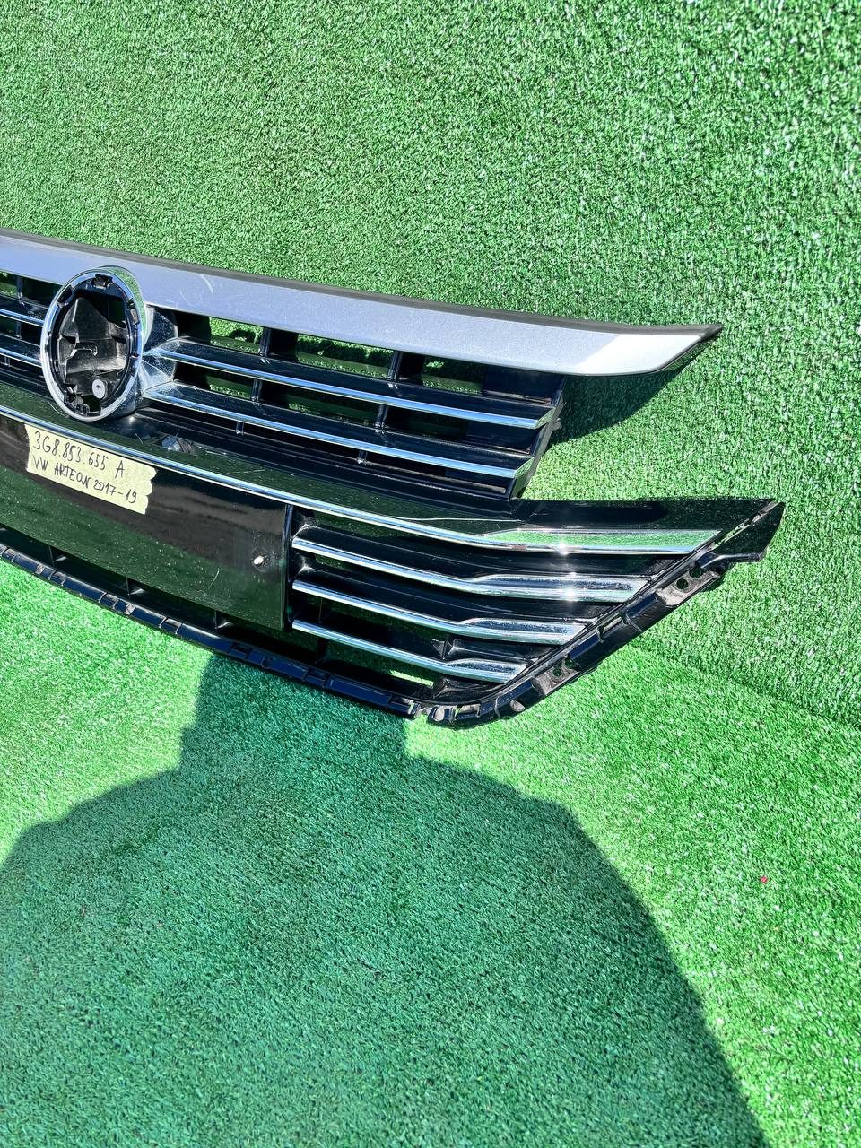 Решітка радіатора Volkswagen Arteon 2017-2019 б/у OEM 3G8.853.655 A б/у — фото 8