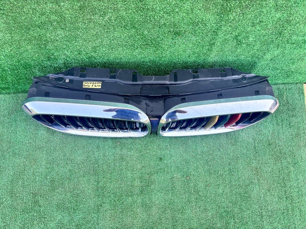 Решітка радіатора BMW 5 Series 2016-2020 б/у OEM 51137497279 б/у — фото 5