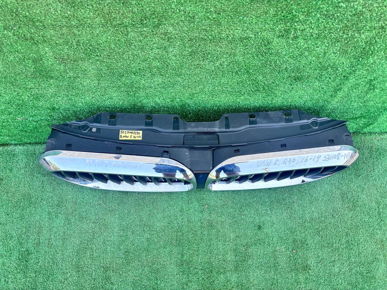 Решітка радіатора BMW 5 Series 2016-2020 б/у OEM 51137497281 б/у — фото 5