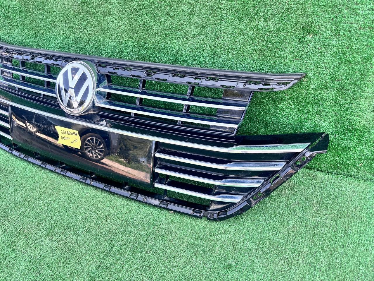 Решітка радіатора Volkswagen Arteon 2016-2020 б/у OEM 3G8853655A б/у — фото 6